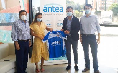 Antea Prevención patrocinador principal del Camas C.F. en la temporada 21-22