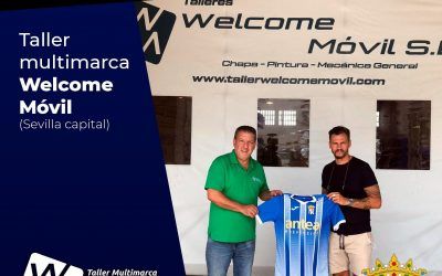 El Camas C.F. y Taller Welcome Móvil Sevilla llegan a un acuerdo de patrocinio por una temporada